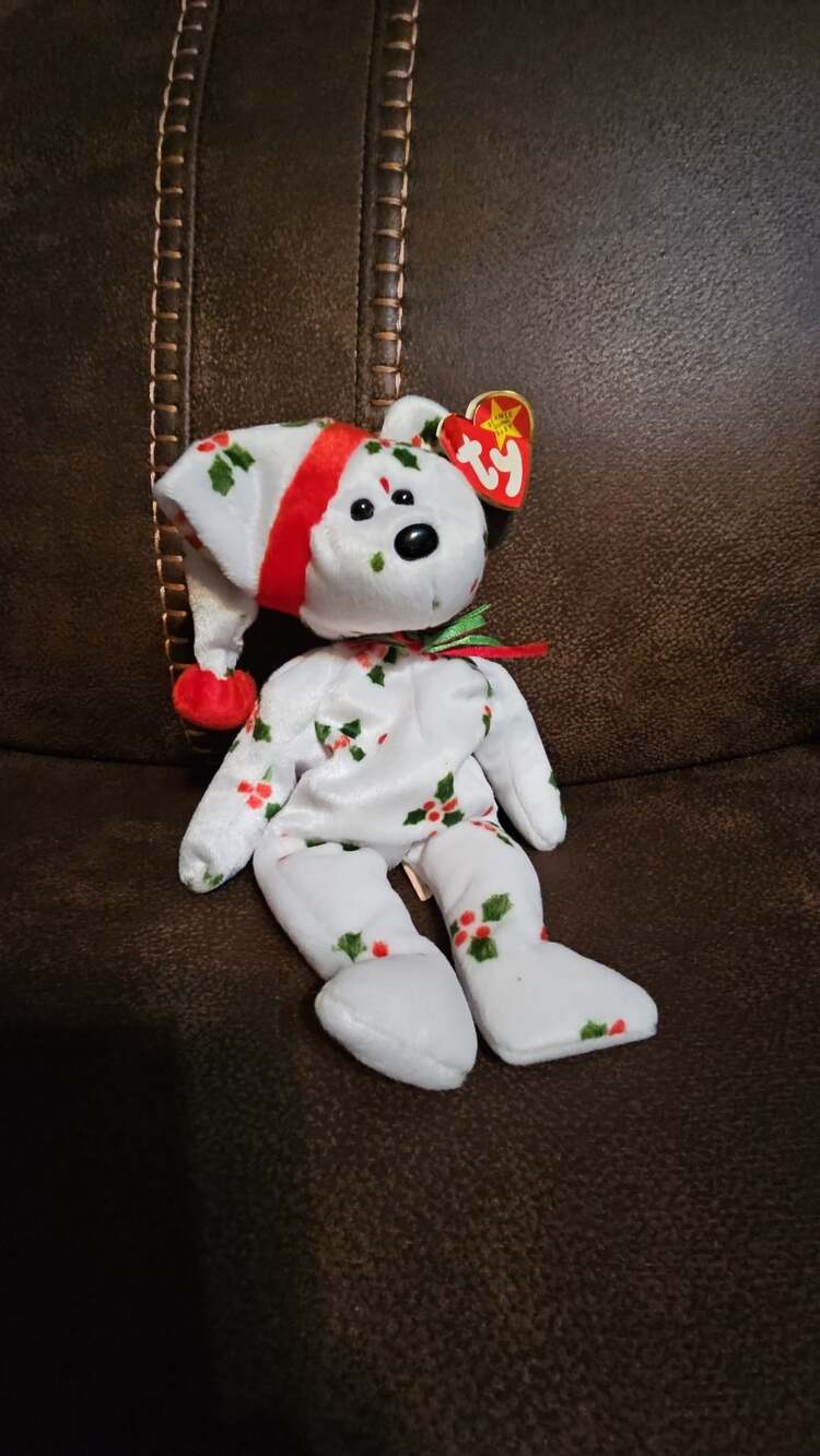 TY Beanie Baby - 1998 Holiday Teddy